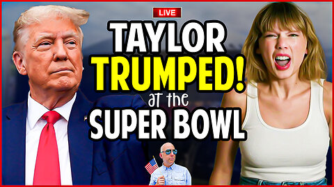 🔴 Taylor Swift Booed While Trump CHEERED at Super Bowl!