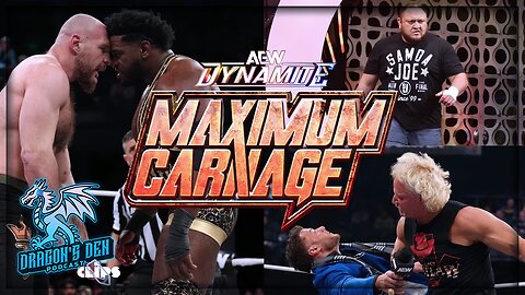 Samoa Joe RETURNS | Hobbs Booked Strong vs Moxley | AEW Recap | DD Pod CLIPS