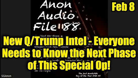 SG Anon: New Q/Trump Intel - Everyone Needs to Know the Next Phase of This Special Op!