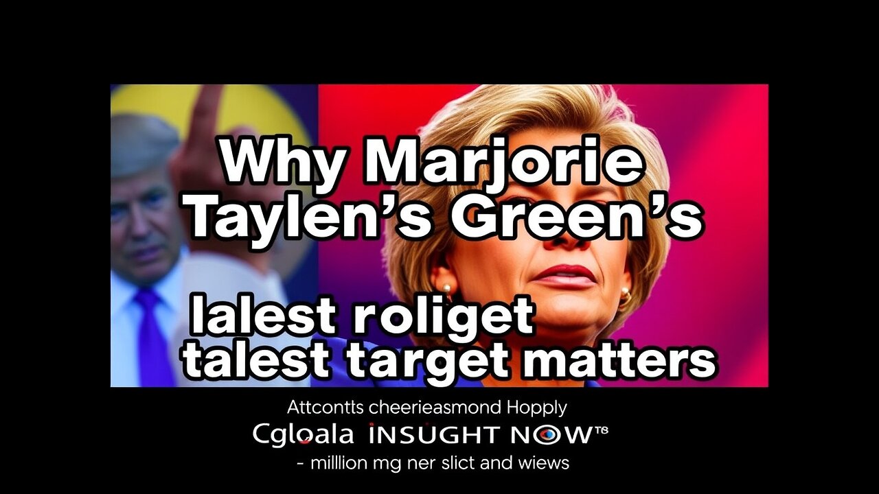 Why Marjorie Taylor Greene’s latest political target matters