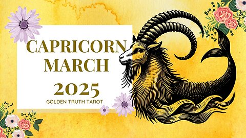 ♑️🔮CAPRICORN Tarot reading predictions for March 2025🔮♑️