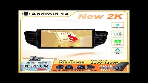 Android 14 Car GPS For Chevrolet N400 V 2019 For Wuling Honggua Review