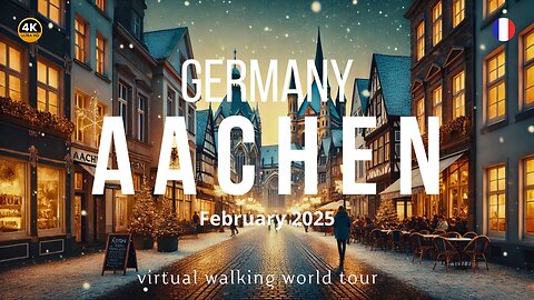 Aachen, Germany: A Virtual Spring Walk Through Beautiful Places 2025