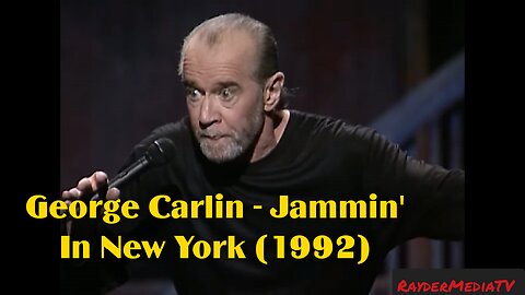 George Carlin - Airline Announcements | Jammin' In New York (1992) | RayderMediaTV