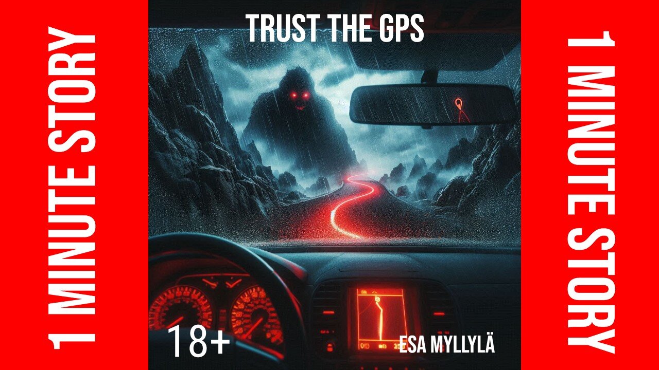 Trust the GPS: A Supernatural Horror Short Story | Psychological Thriller Audiobook, 1 Minute Story