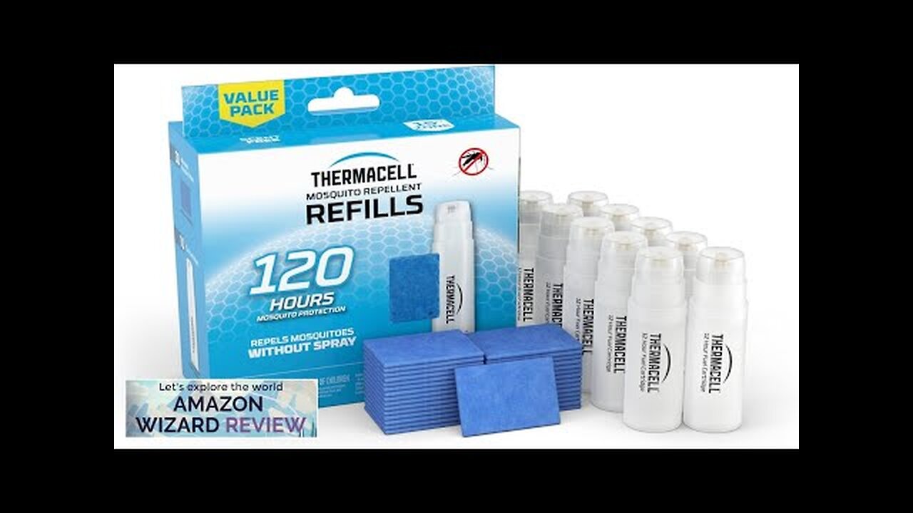 Thermacell Mosquito Repellent Refills; Compatible with Any Fuel-Powered Thermacell Repeller Review