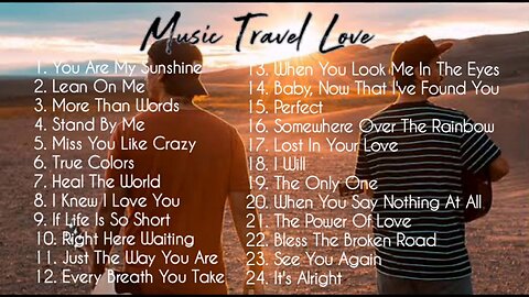 Music Travel Love | Non-Stop ( Acoustic Songs)