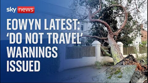 'Unprecedented' damage and 'do not travel' warning issued