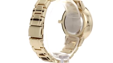 Nine West Women's Floral Dial Bracelet Watch