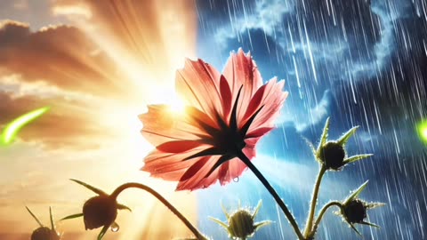 Accept Both Sun and Rain – Grow Like a Flower!