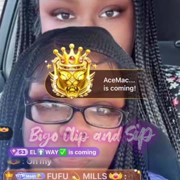 Moet tries to talk to her sister who said she knows she's records her #bigoclipandsip