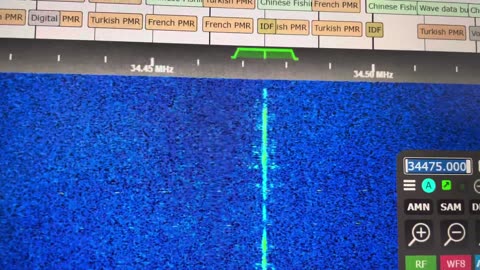 27.78125 UK FM CB Radio CH19 Signals Heard In USA on PNI Escort HP 82 Handheld! [03 17 ]