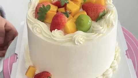 Fruit Cake Making