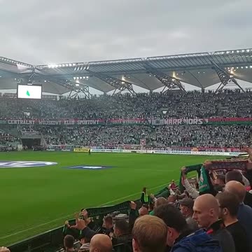 Anthem of Legia Warsaw (splendid moment)
