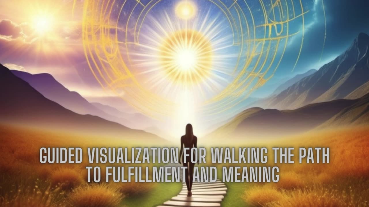 "Powerful Guided Visualization | Walking the Path of Fulfillment and Meaning"