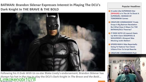 Brandon Sklenar Interested In Playing DCU's Batman