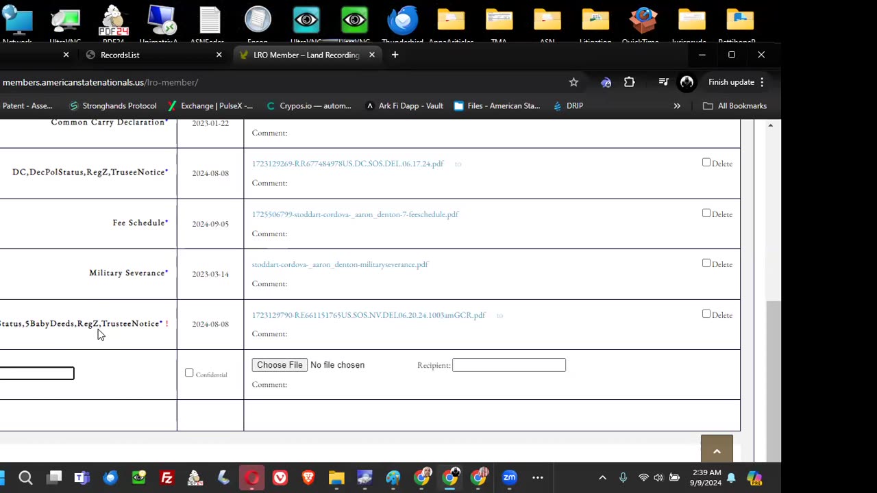 How to Upload Notices to the LRO