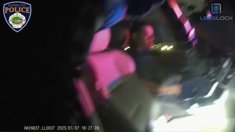 Bodycam video shows driver who was 6.5 times over the legal limit