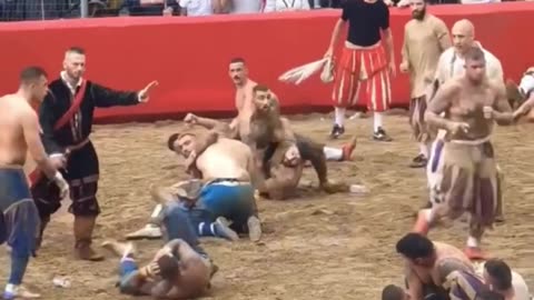 Calcio Storico Fiorentino: The Ancient Italian Sport That Combines Rugby, Football, and Wrestling!