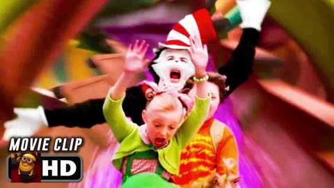 Wild Ride Scene _ THE CAT IN THE HAT (2003) Movie CLIP HD