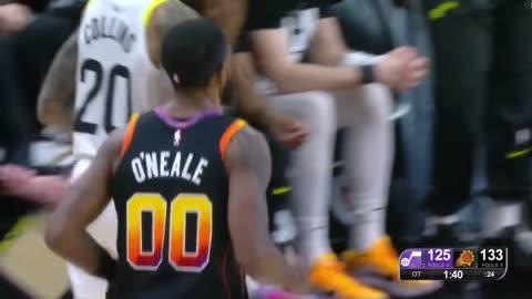 OVERTIME THRILLER 😳 Suns take care of the Jazz at home in OT 😮‍💨