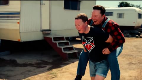 Elon Musk And Marky Zuckerberg In The Trailer Park Hillbillionaires