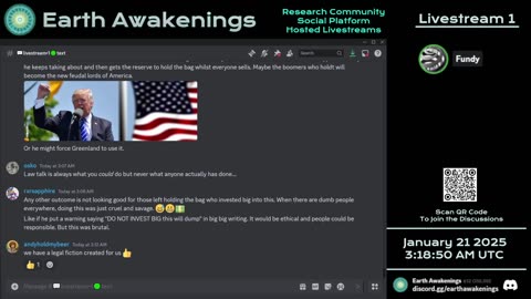 Earth Awakenings - Livestream 1 - #2132