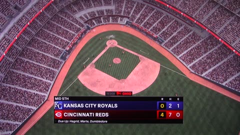 MLB The Show: Cincinnati Reds vs Kansas City Royals (S8 G155)