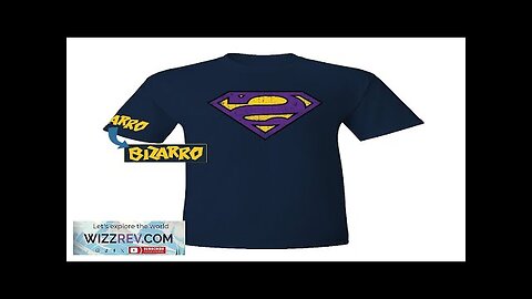 DC Comics: Superman: T-Shirt: Bizarro Logo Review