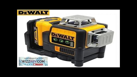 2024 Dewalt DW089LG 3 Sides*360 12 Lines Laser Level Horizontal Green Light Review