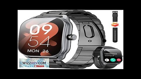 Curve Military Smart Watch for Men(Answer/Make Call) 2.01" Smartwatch with Heart Rate/Sleep Review