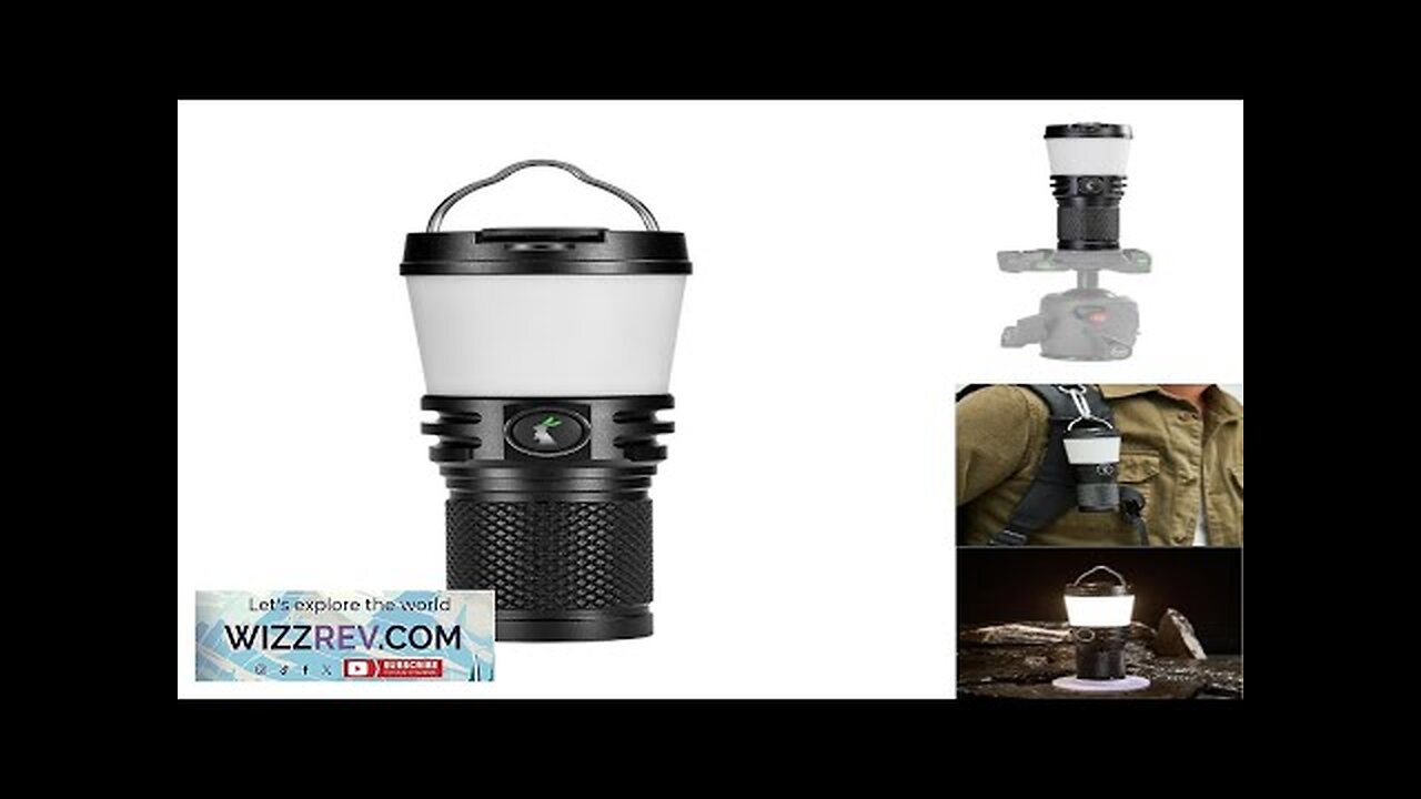 LUMINTOP CL2 4 LED Strong Light Camping Lantern 650lm 8 Modes Adjustable Review