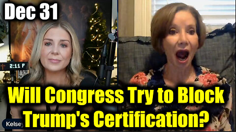 Dr. Jan Halper-Hayes Update 12.31.24 - Will Congress Try to Block Trump's Certification?