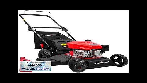 PowerSmart Gas Lawn Mower 17-Inch 144cc Engine 3-in-1 Walk-Behind Push Lawn Mower Review