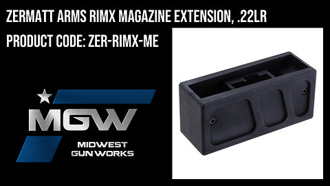 Zermatt Arms RimX Magazine Extension, .22LR - ZER-RIMX-ME