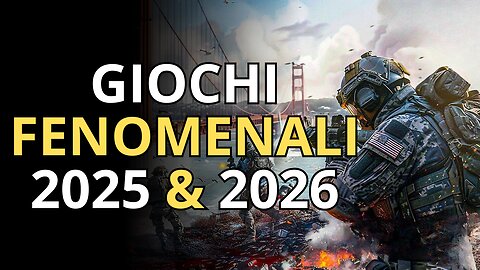 TOP 20 Videogiochi SBALORDITIVI In Uscita 2025 & 2026