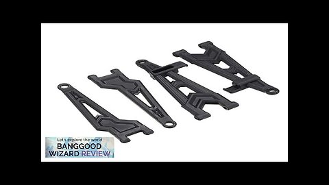 4PCS HBX 2996A 1/10 RC Car Parts Suspension Upper Lower Arm Left Review