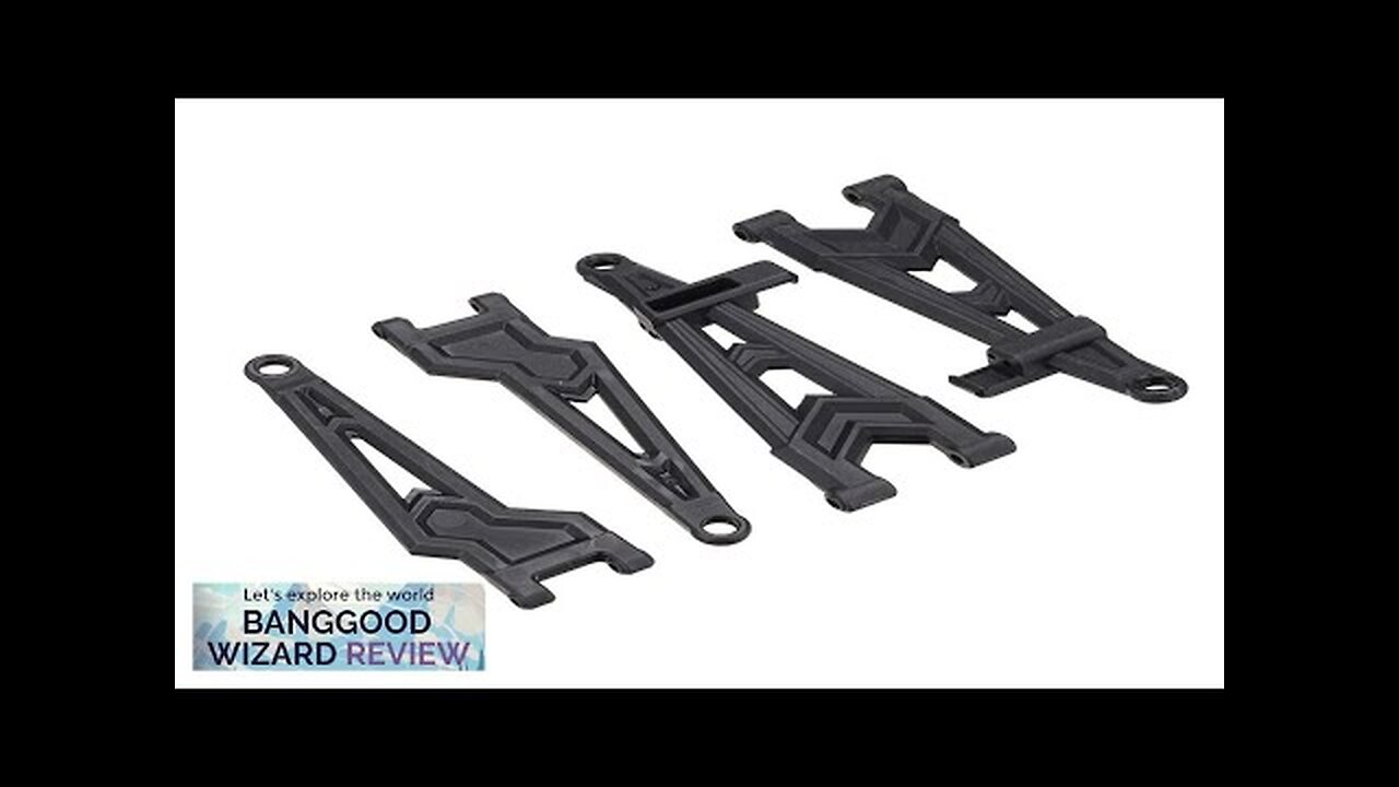 4PCS HBX 2996A 1/10 RC Car Parts Suspension Upper Lower Arm Left Review