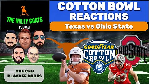 Ohio State Bullies Texas Late to Win the Cotton Bowl - Instant Reactions