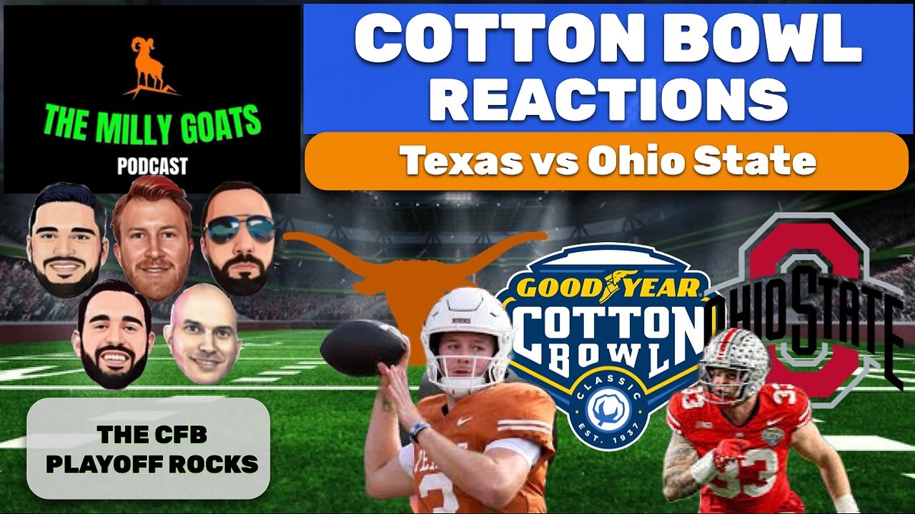 Ohio State Bullies Texas Late to Win the Cotton Bowl - Instant Reactions