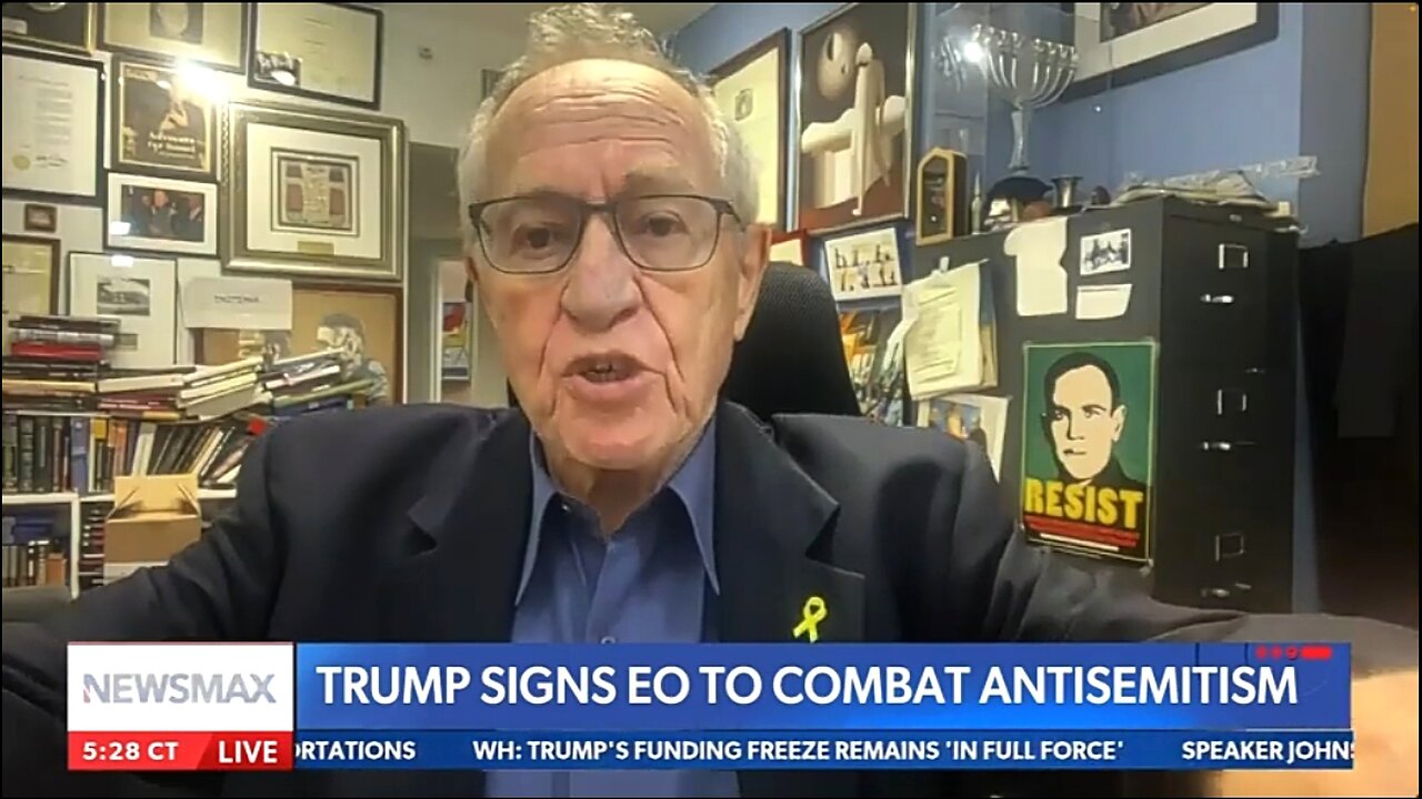 ANTISEMITIC PROTESTORS ARE NOT ENTITLED TO BE IN AMERICA: ALAN DERSHOWITZ 💥