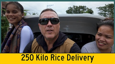 250 Kilos of Rice Delivered To Fatima's Village - RICE ROUNDUP