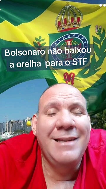 Bolsonaro não baixou a orelha para Moraes e STF