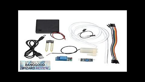 DIY Automatic Irrigation Module Kit Soil Moisture Detection Automatic Watering Pumping Review