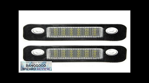 2x 12V 18LEDs License Number Plate Lamps Light for Ford Mondeo MK2 Review