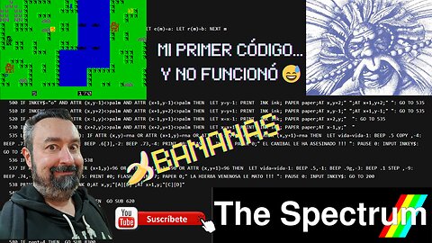 🕹️ Mi primer código en ZX Spectrum la historia de un niño programador 💾