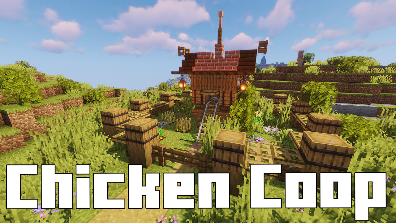 Minecraft Build: Chicken Coop