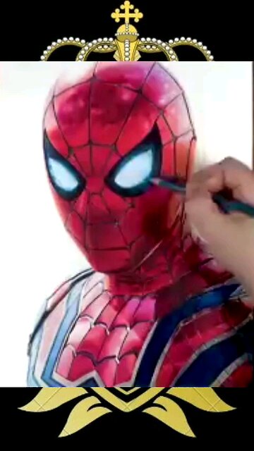 Drawing a Mazin Hombre Araña