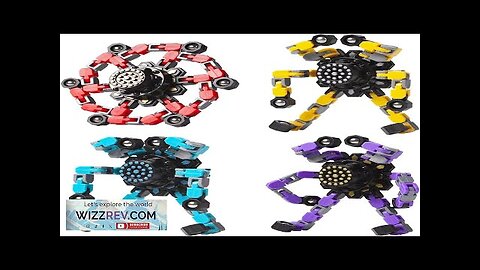 Transformable Fidget Spinners 4 Pcs for Kids and Adults Stress Relief Sensory Review