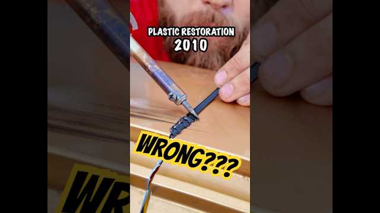 Which Year Do You Trust How to Restore Car Plastic Using Different Methods! #car #Carlovers